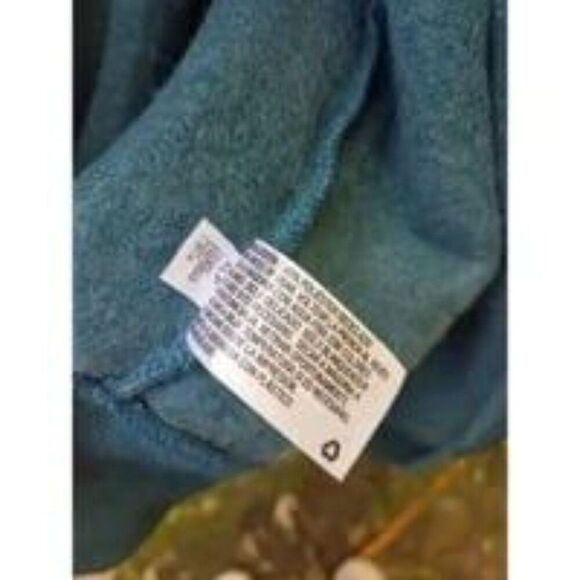 Plus XXL 18 Kids Teal Blue Kids Hooded Zip Jacket Gold Stars by Cat & Jack - Picture 11 of 11